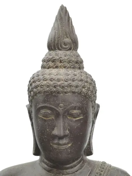 Product image 4 of the product “Seated Buddha - thai Style with symbolized flame on the head. 125cm height 125 cm”